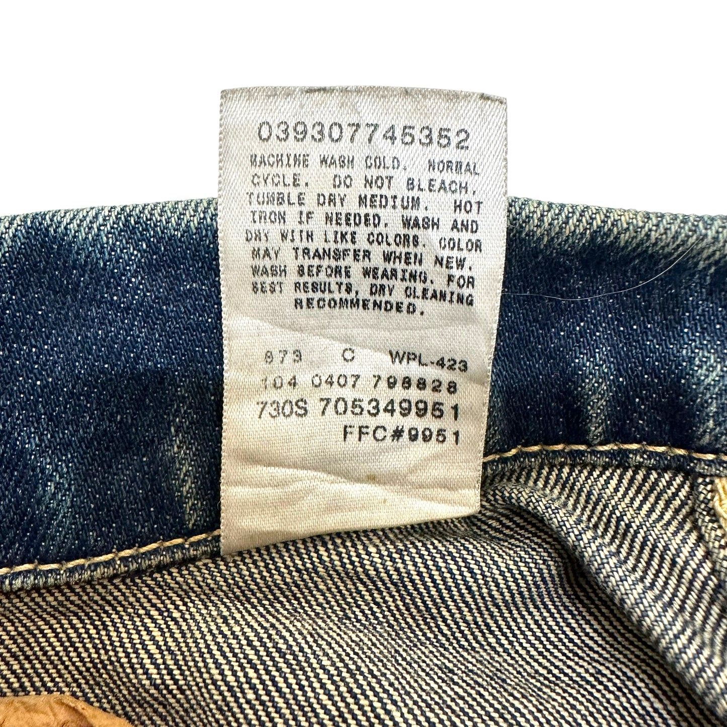 GN62 Levi's リーバイス デニム ジャケット ジージャン ブルー系 サイズL