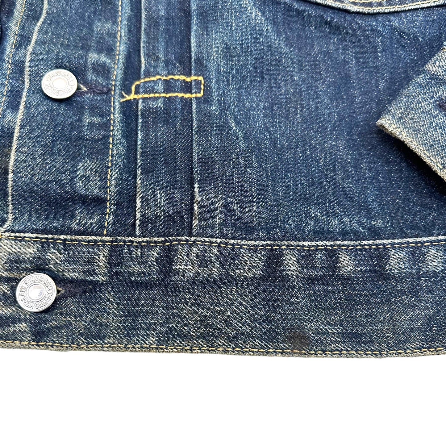 GN62 Levi's リーバイス デニム ジャケット ジージャン ブルー系 サイズL