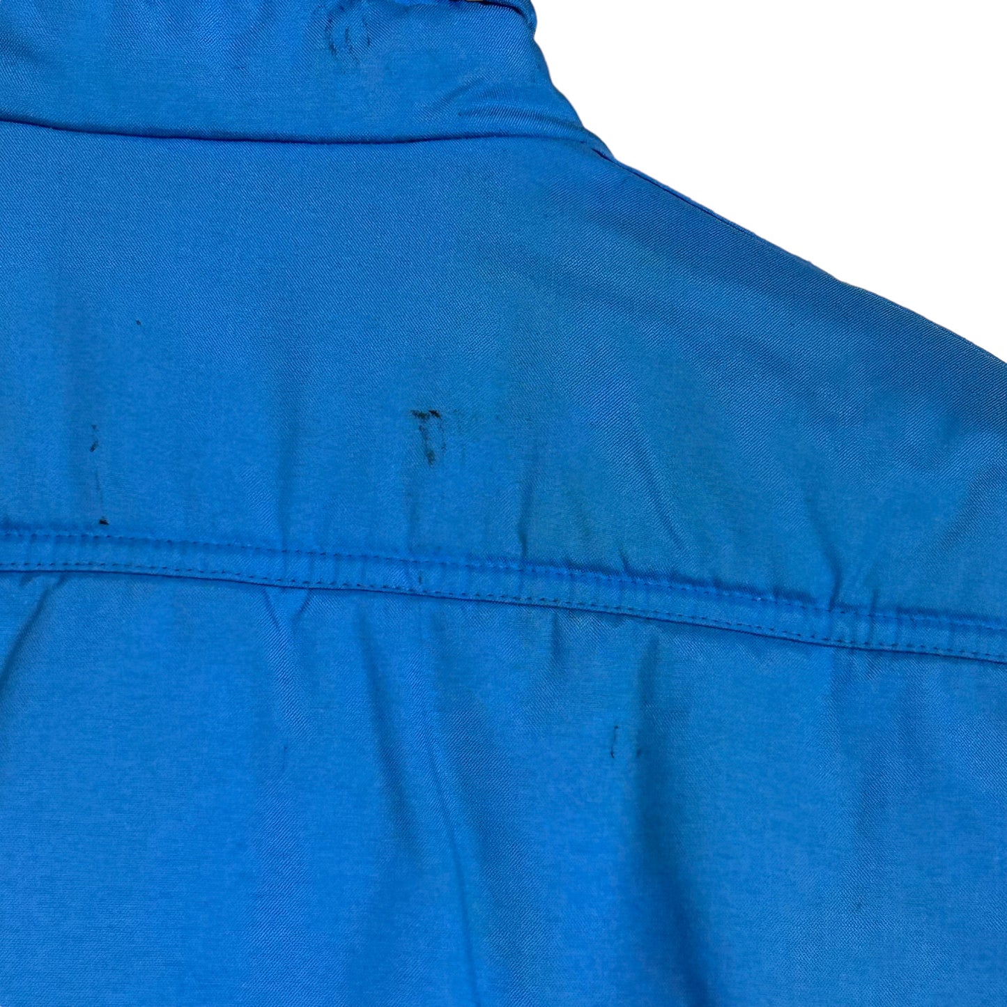 GH032 イタリア製 FILA フィラ ジップジャケット ナイロンジャケット ブルー メンズ L US42