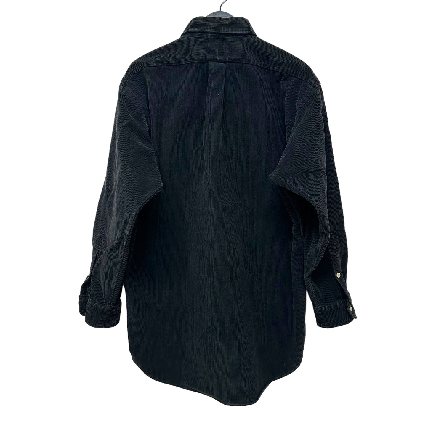 GN109 Ralph Lauren BLAIRE コットン コーデュロイ シャツ M メンズ ブラック