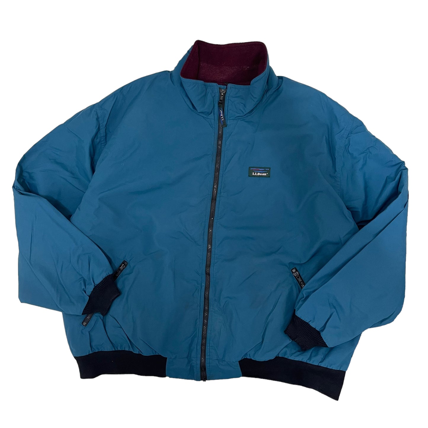 GC281 L.L.Bean Warm up jacket ジップアップジャケット ジャケット グリーン系 メンズ