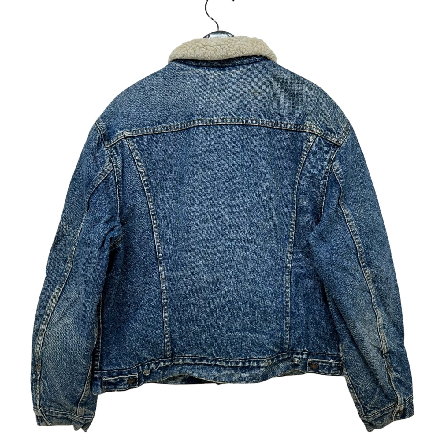 GC962 USA製 LEVI'S リーバイス デニムボアジャケット ジージャン デニムジャケット ジャケット 羽織り インディゴブルー メンズ サイズ44R