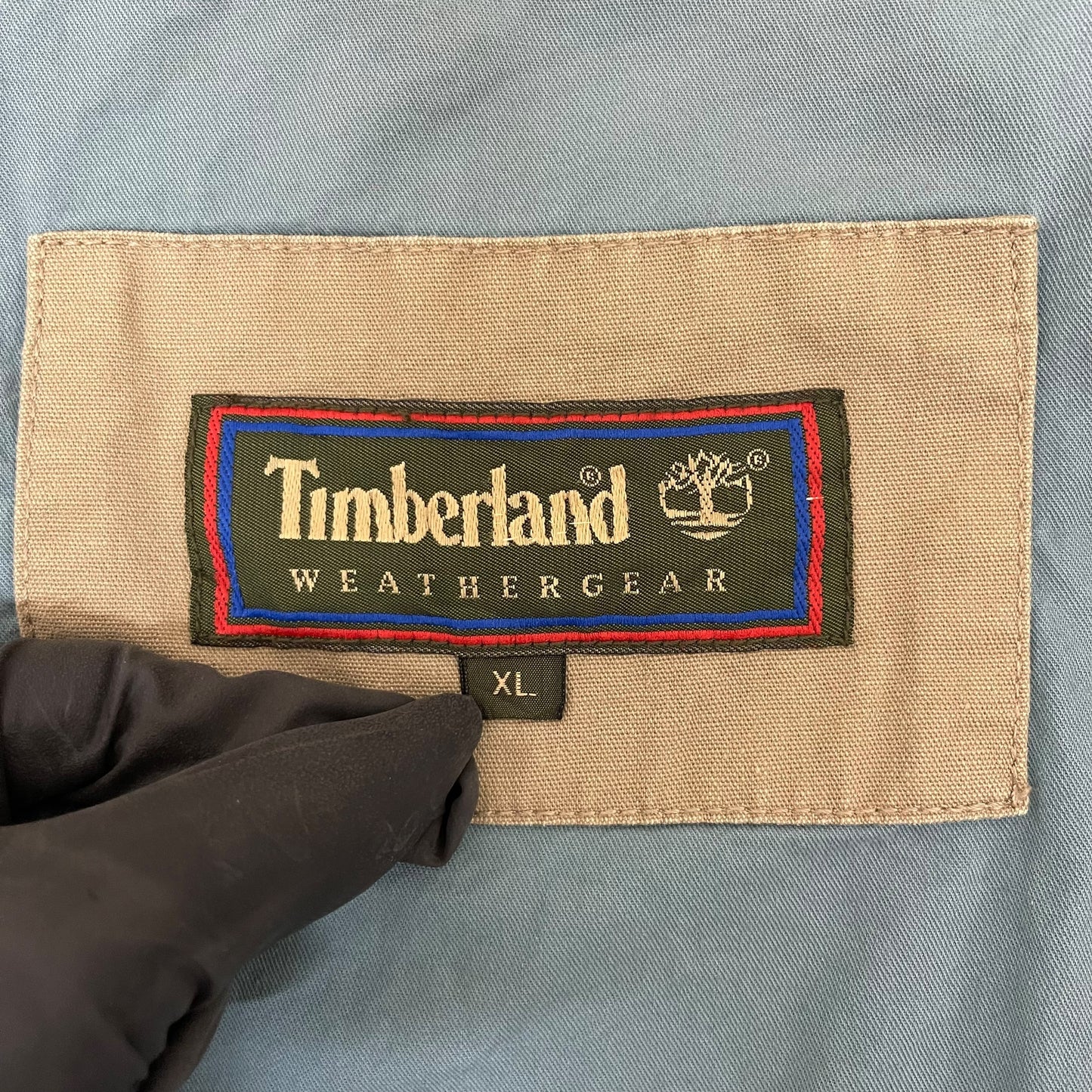 GC293  Timberland ダックジャケット ダック地 ジャケット ベージュ メンズ サイズXL