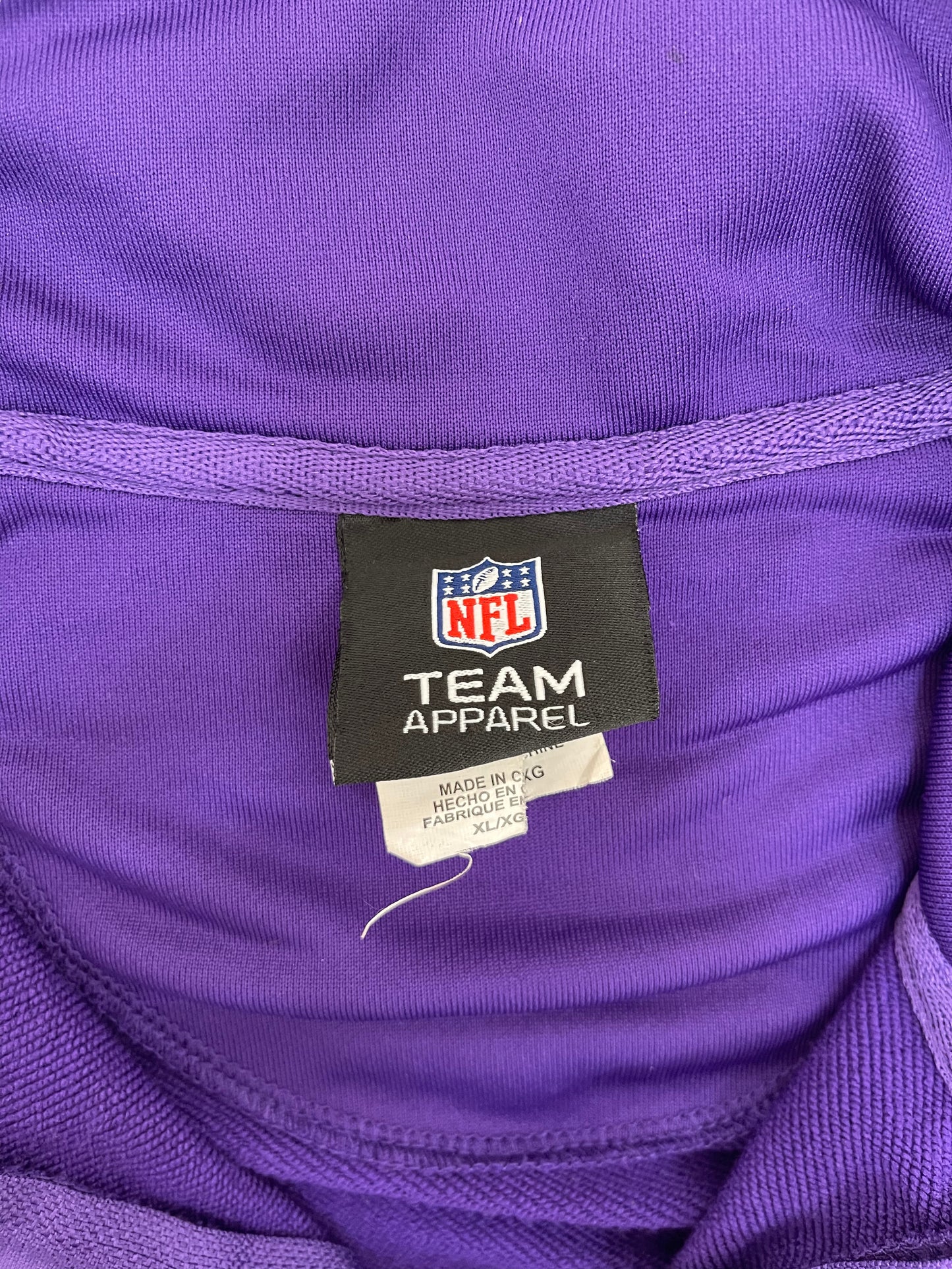 GC22 NFL MINNESOTA VIKINGS フットボール ジャージ パープル メンズ サイズXL