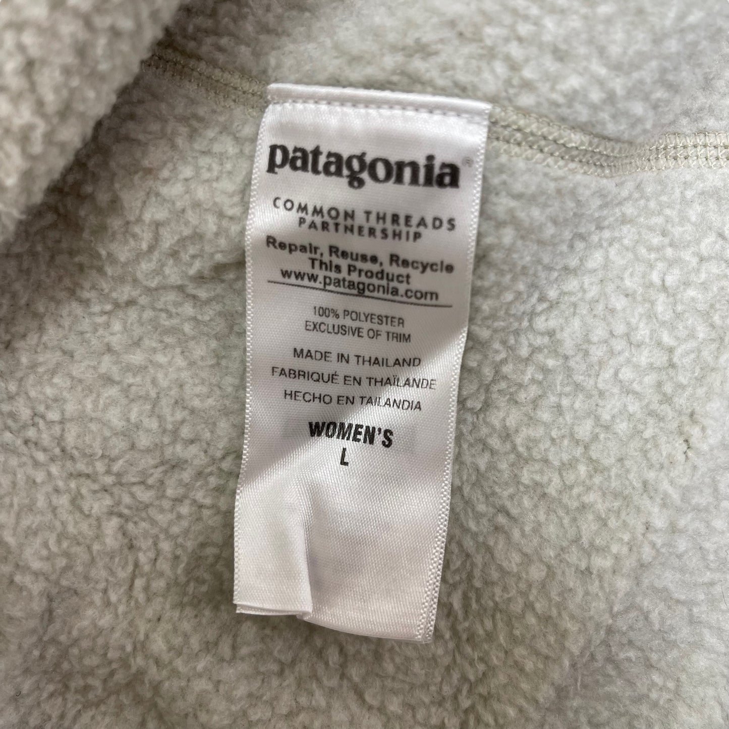 GC123 patagonia フリーストップス ベージュ系 レディース サイズL