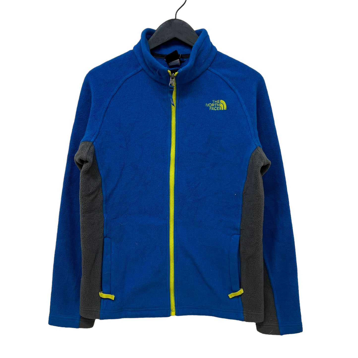 GM163 THE NORTH FACE ザノースフェイス 長袖 ジップアップ フリースジャケット トップス ブルー キッズ L