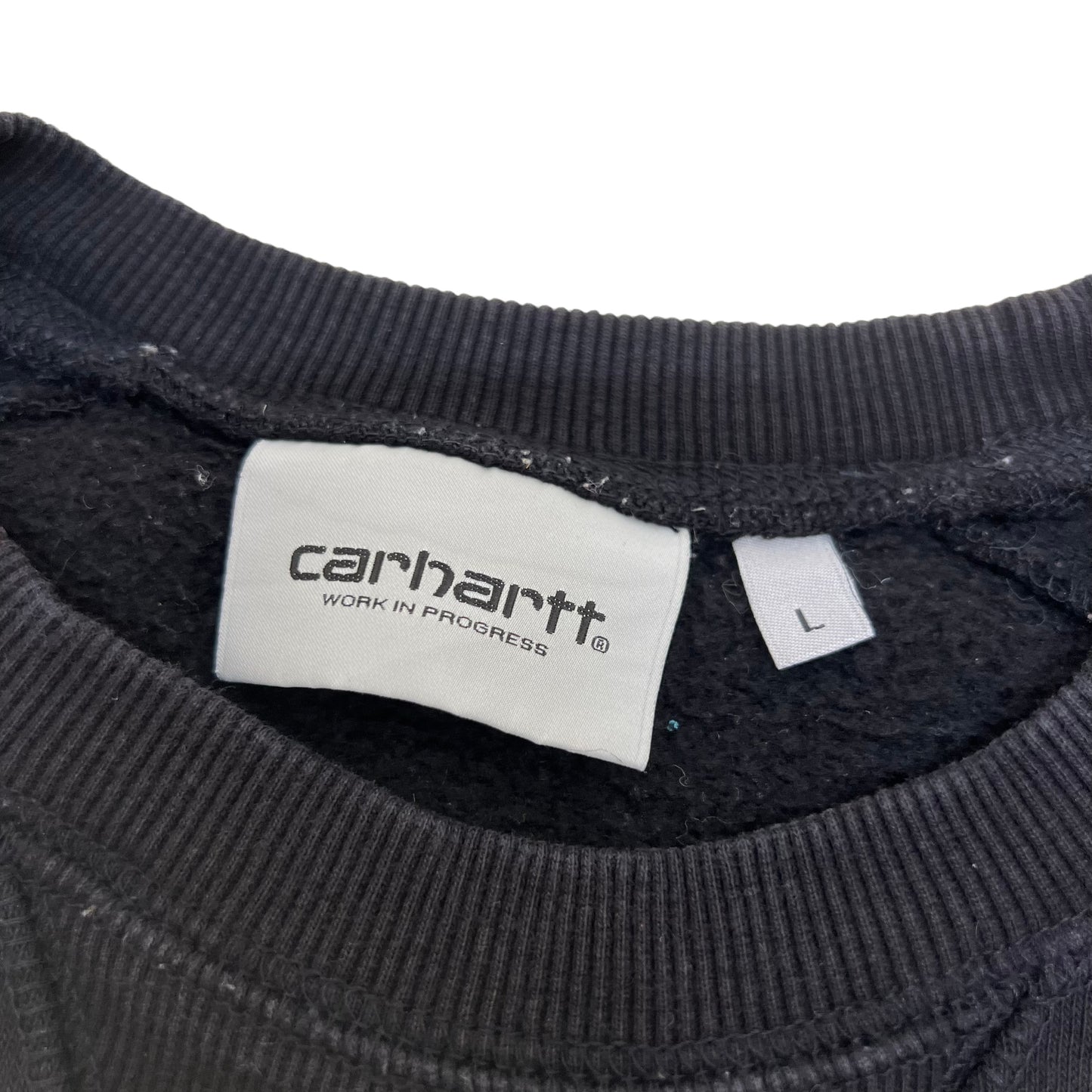 GM205 Carhartt カーハート 長袖 スウェット トレーナー トップス プルオーバー ブラック メンズ L