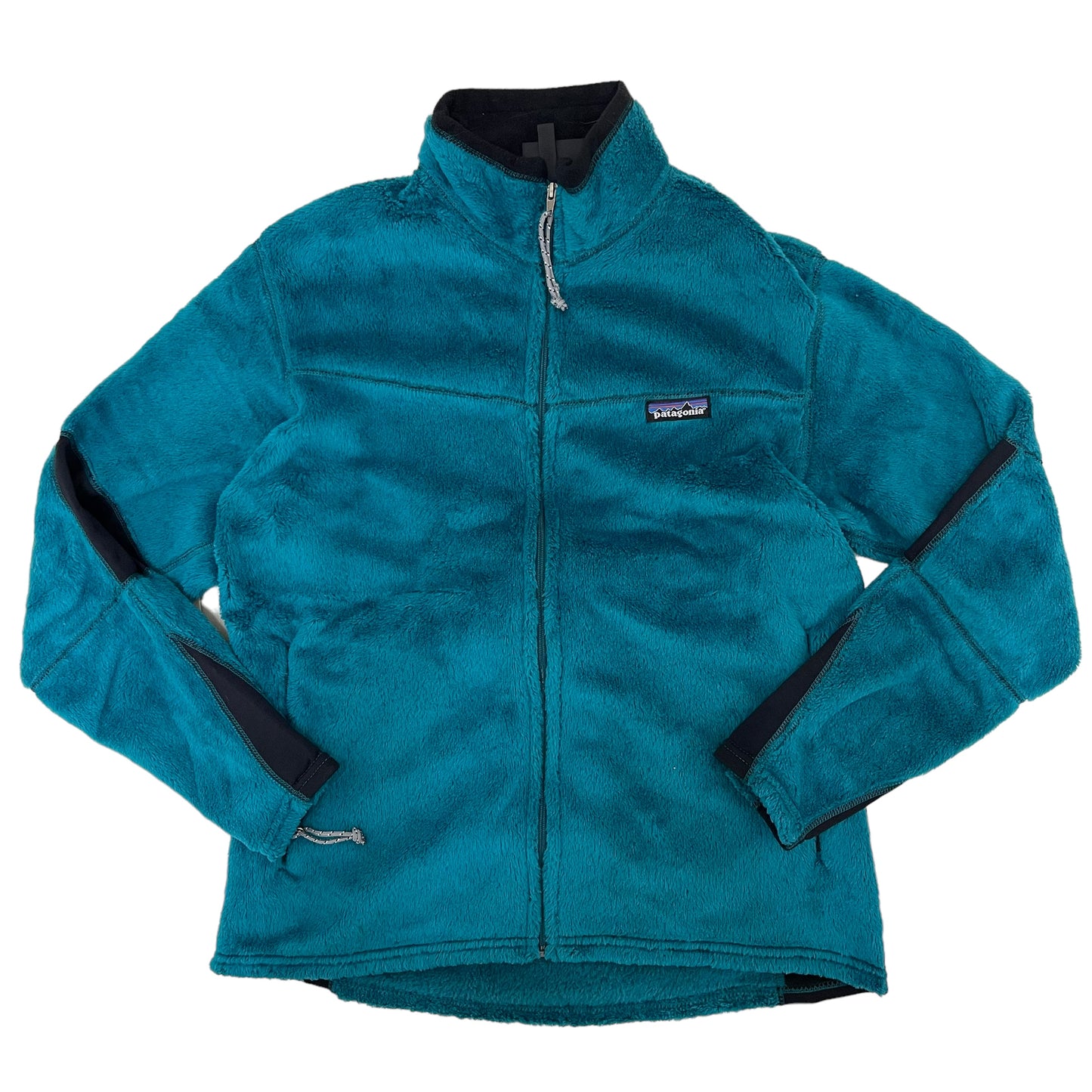 GC353 USA製 patagonia フリーストップス トップス ジップアップ グリーン レディース サイズL