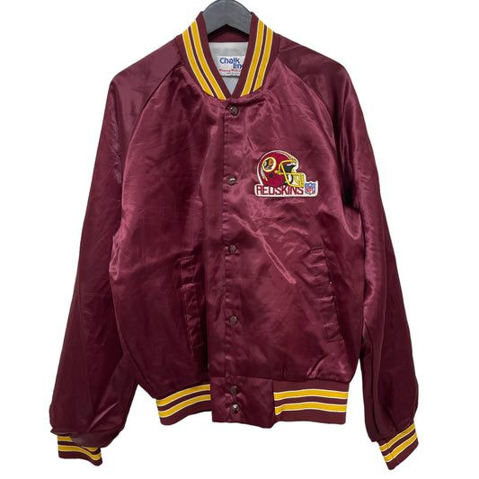 GC155  Chalk Line NFL MINNESOTA VIKINGS キルティングライナー ナイロンスタジャン 小豆色 メンズ サイズL
