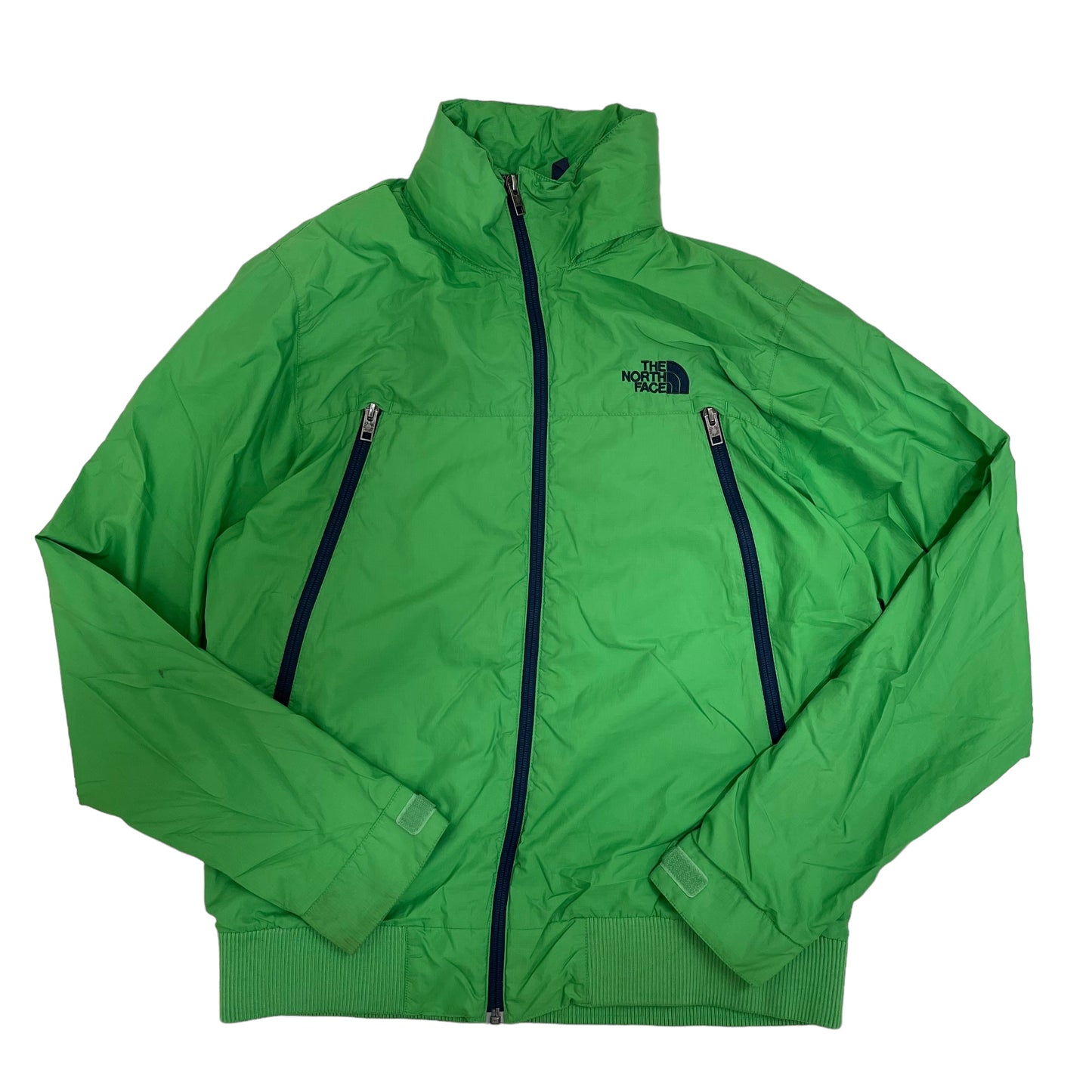 GC222 THE NORTH FACE ジップアップトップス トップス ジャケット グリーン メンズ サイズM
