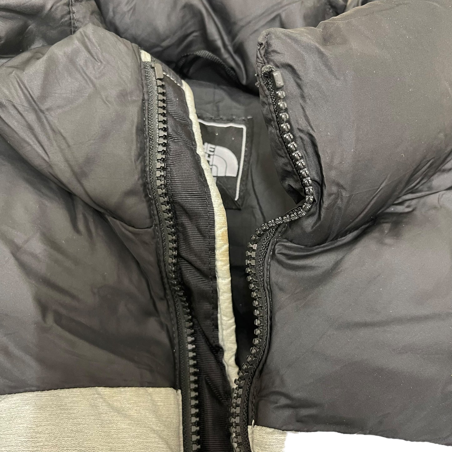 GC287 THE NORTH FACE 中綿ジャケット ジップアップ ジャケット トップス グレー系 メンズ サイズM