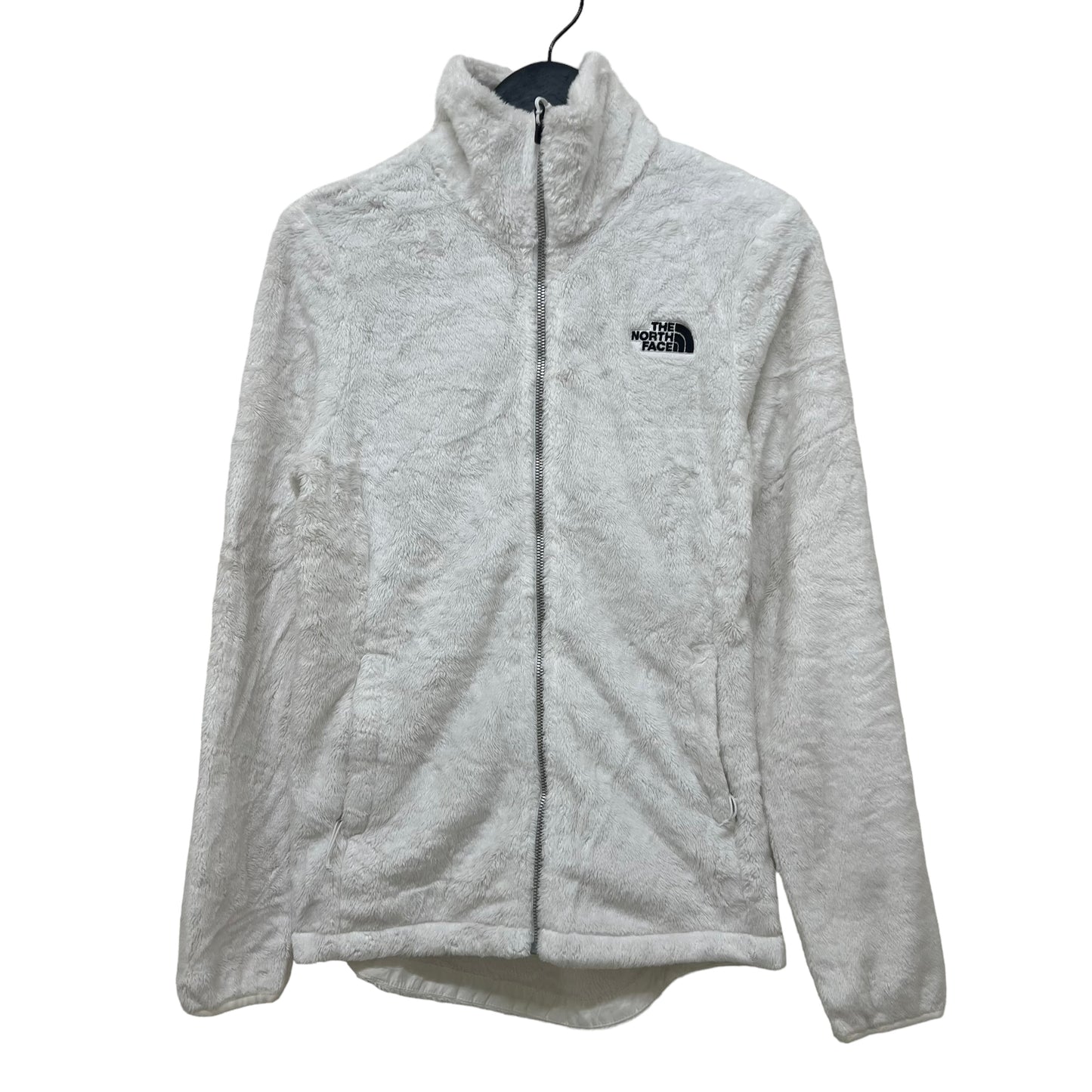 GM360 THE NORTH FACE ザノースフェイス 長袖 ジップアップ フリース ジャケット 上着 羽織り トップス ホワイト レディース XS