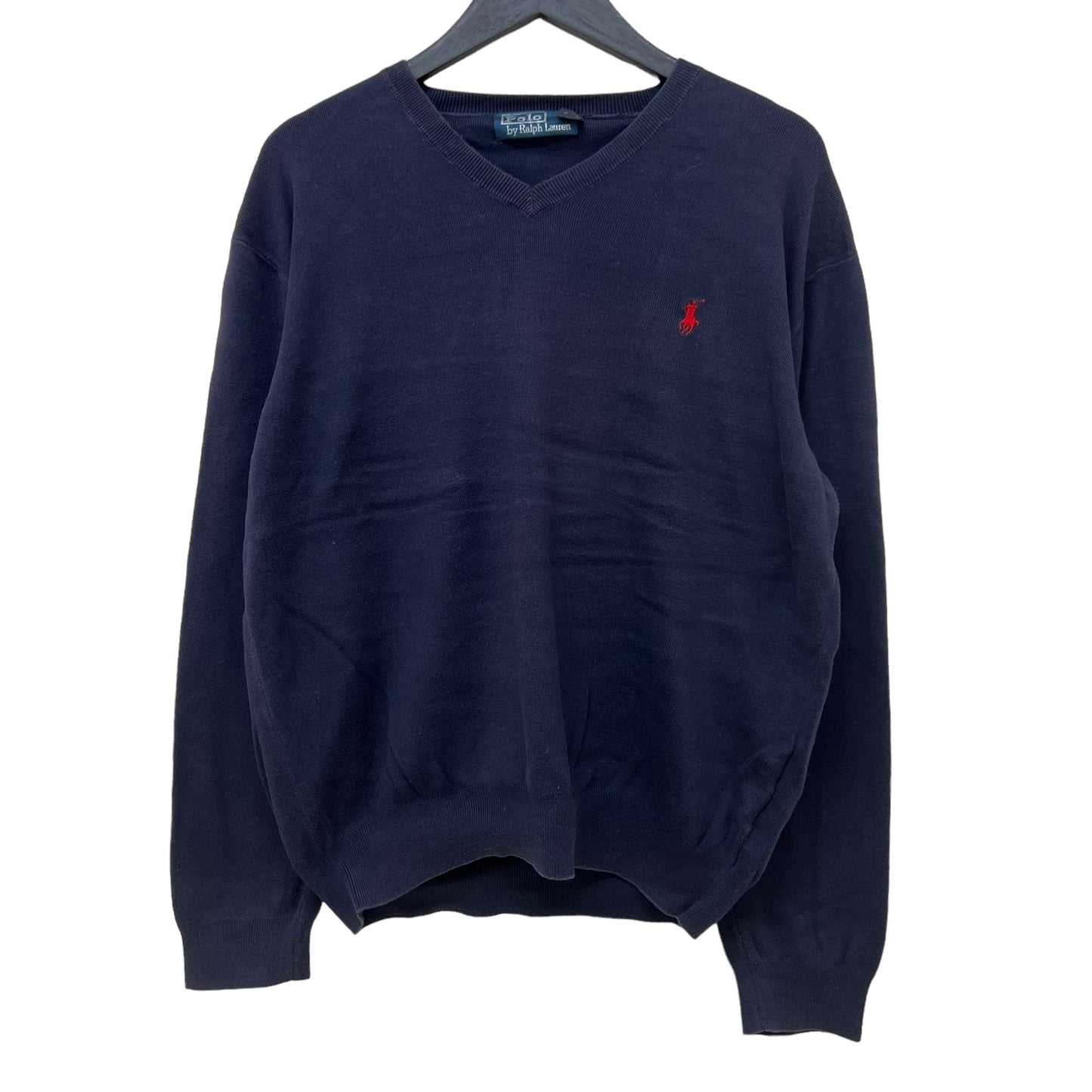 GM270 POLO RALPH LAUREN ポロラルフローレン 長袖 ニット トップス ネイビー メンズ M