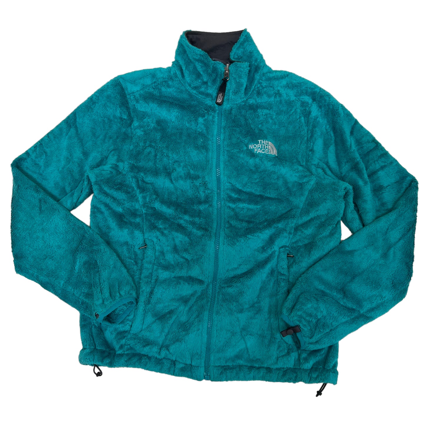 GM153 THE NORTH FACE ザノースフェイス 長袖 ジップアップ フリースジャケット 上着 羽織り トップス グリーン メンズ S