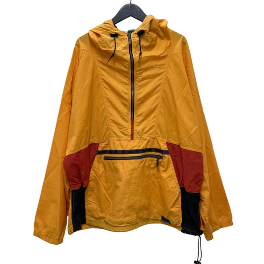 GC402 L.L.Bean アノラックパーカー ハーフジップアップパーカー パーカー フーディー オレンジ メンズ