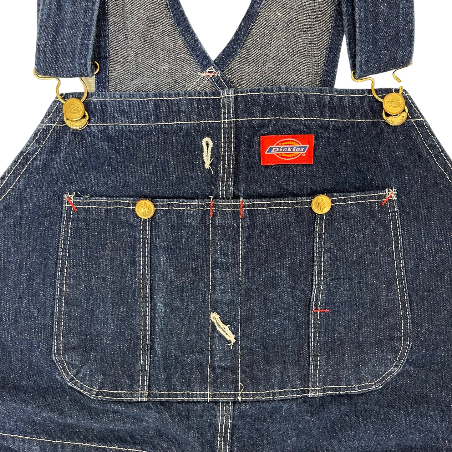 GC17 Dickies ディッキーズ デニムオーバーオール つなぎ 44×30メンズ