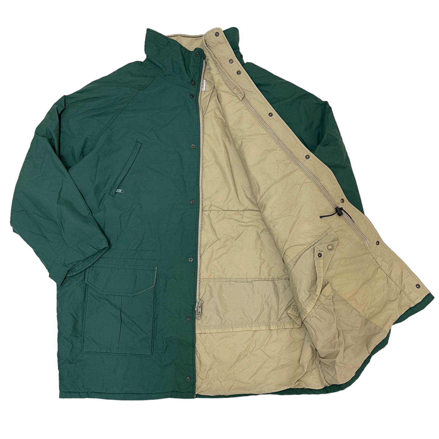 GC66 L.L.Bean thinsulate GORE-TEX ナイロンパーカー グリーン メンズ