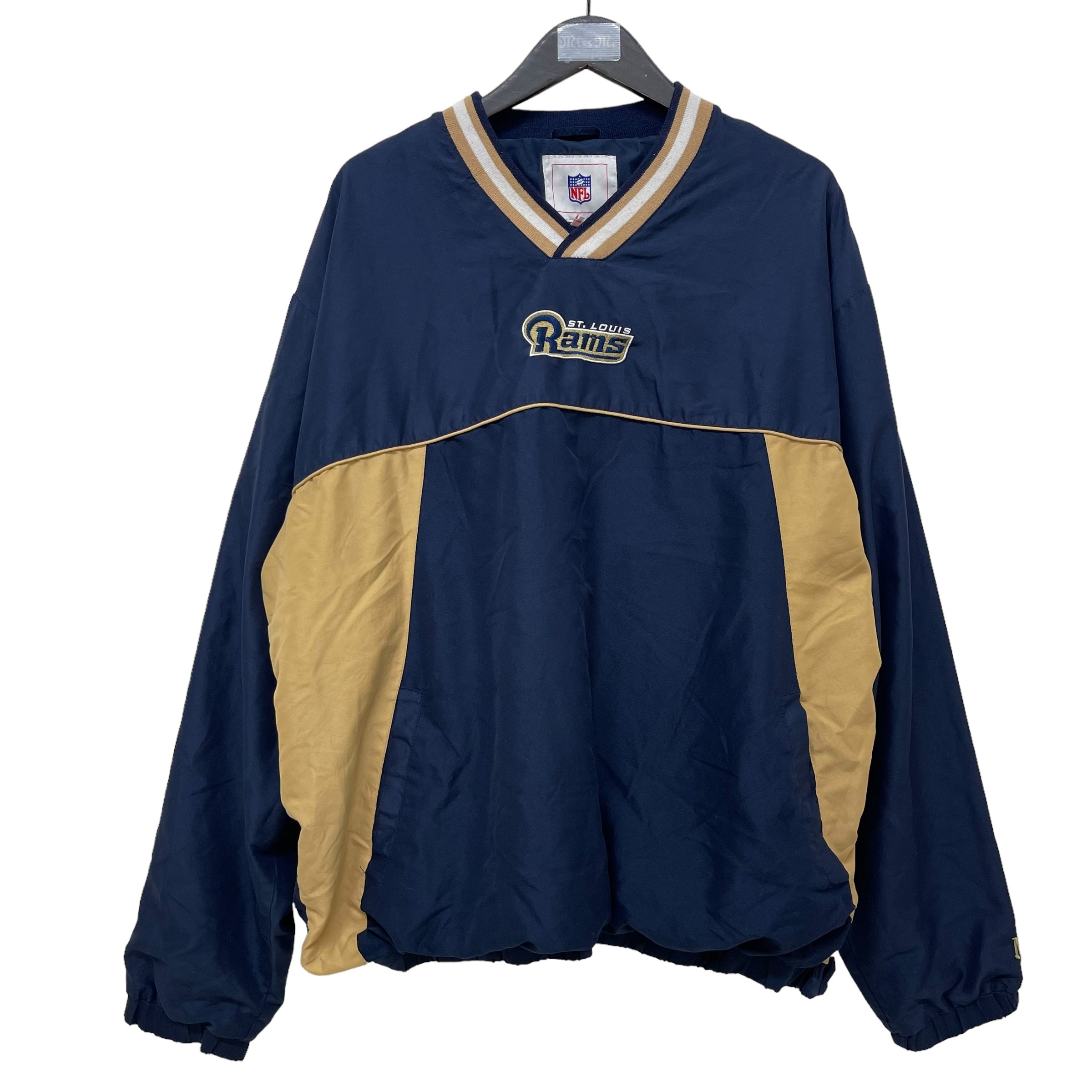 GC225 NFL ST.LOUIS RAMS プルオーバートップス トップス ネイビー