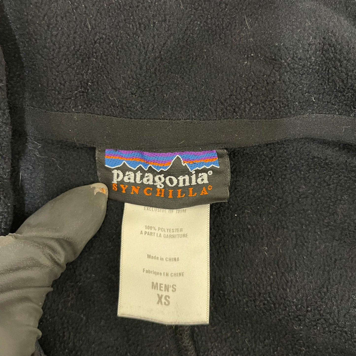 GC367 patagonia Huntsman Gay フリーストップス トップス ジップアップ ブラック メンズ サイズXS