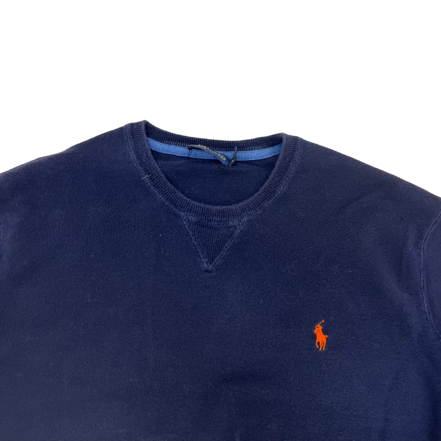 GM236 POLO RALPH LAUREN ポロラルフローレン 長袖 トップス プルオーバー ネイビー メンズ XL