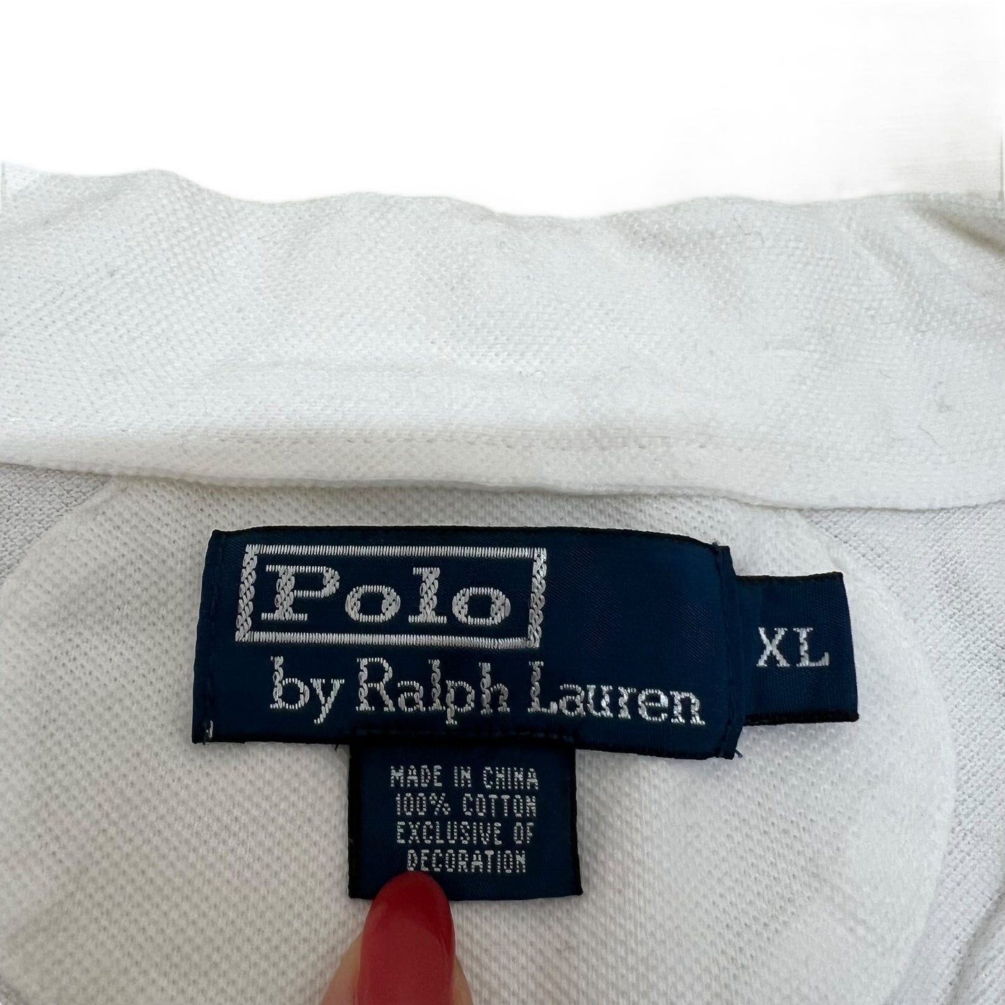 GM233 POLO RALPH LAUREN ポロラルフローレン 長袖 カーディガン トップス ホワイト メンズ XL