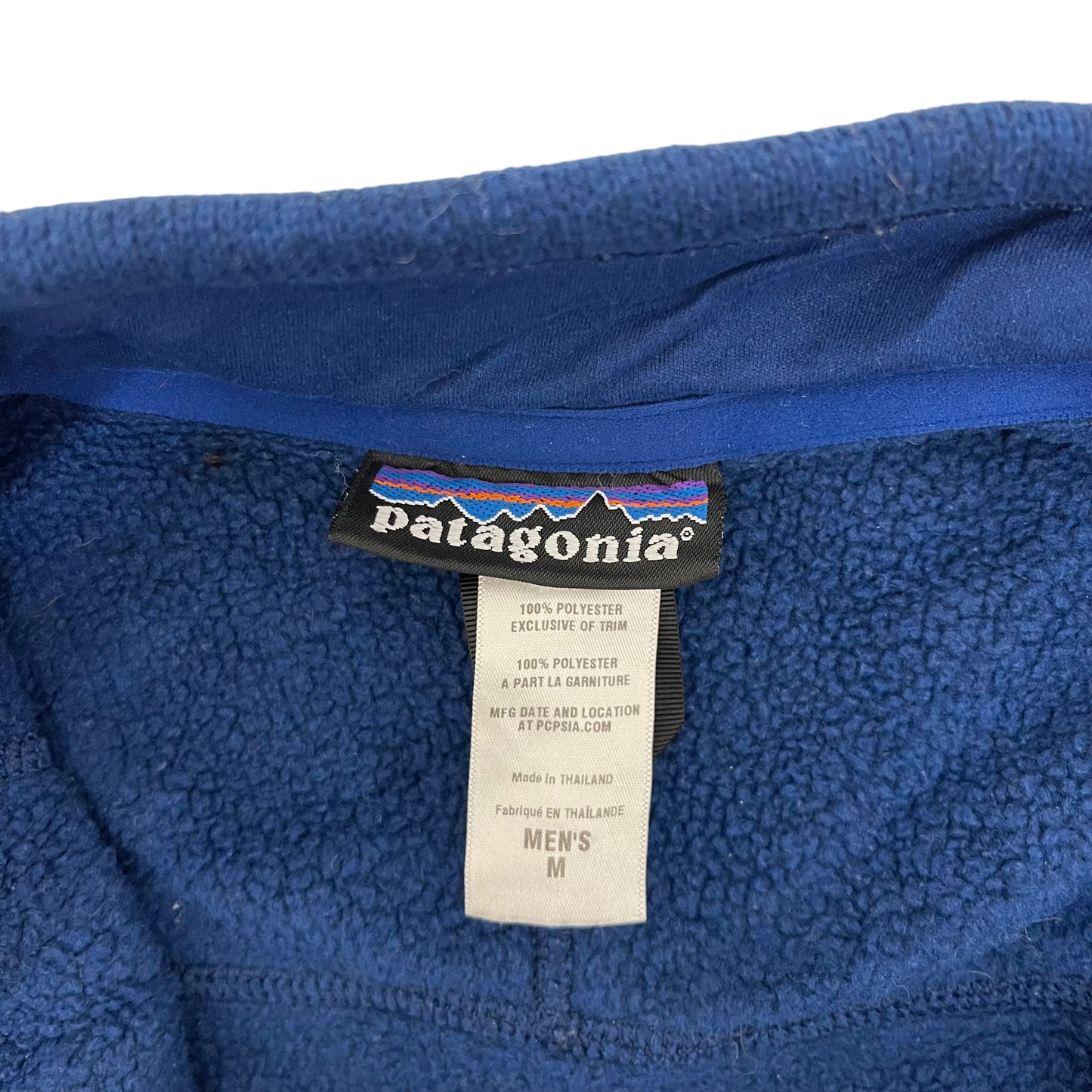 GC102 patagonia フリーストップス ハーフジップアップ インディゴブルー メンズ サイズM