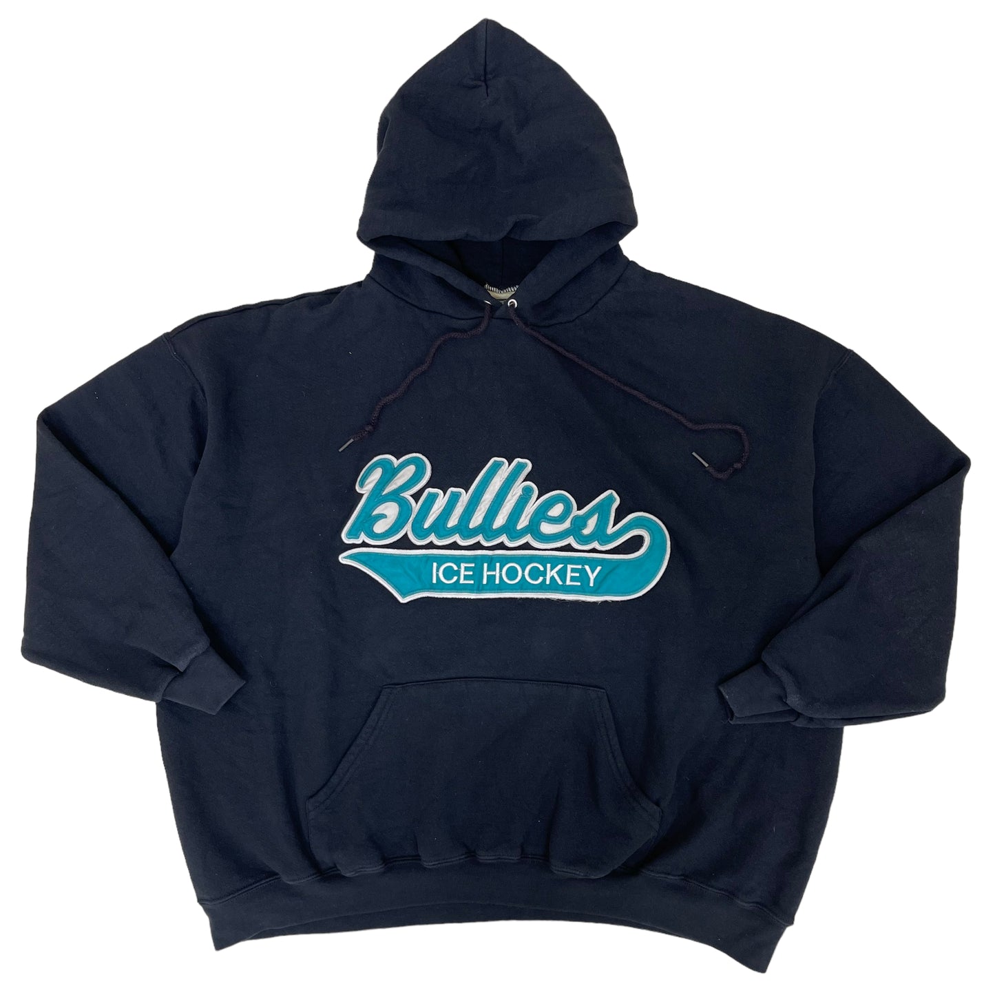 GC76 LEE×Bullies ICE HOCKEY フーディーパーカー ブラック メンズ サイズ2XL