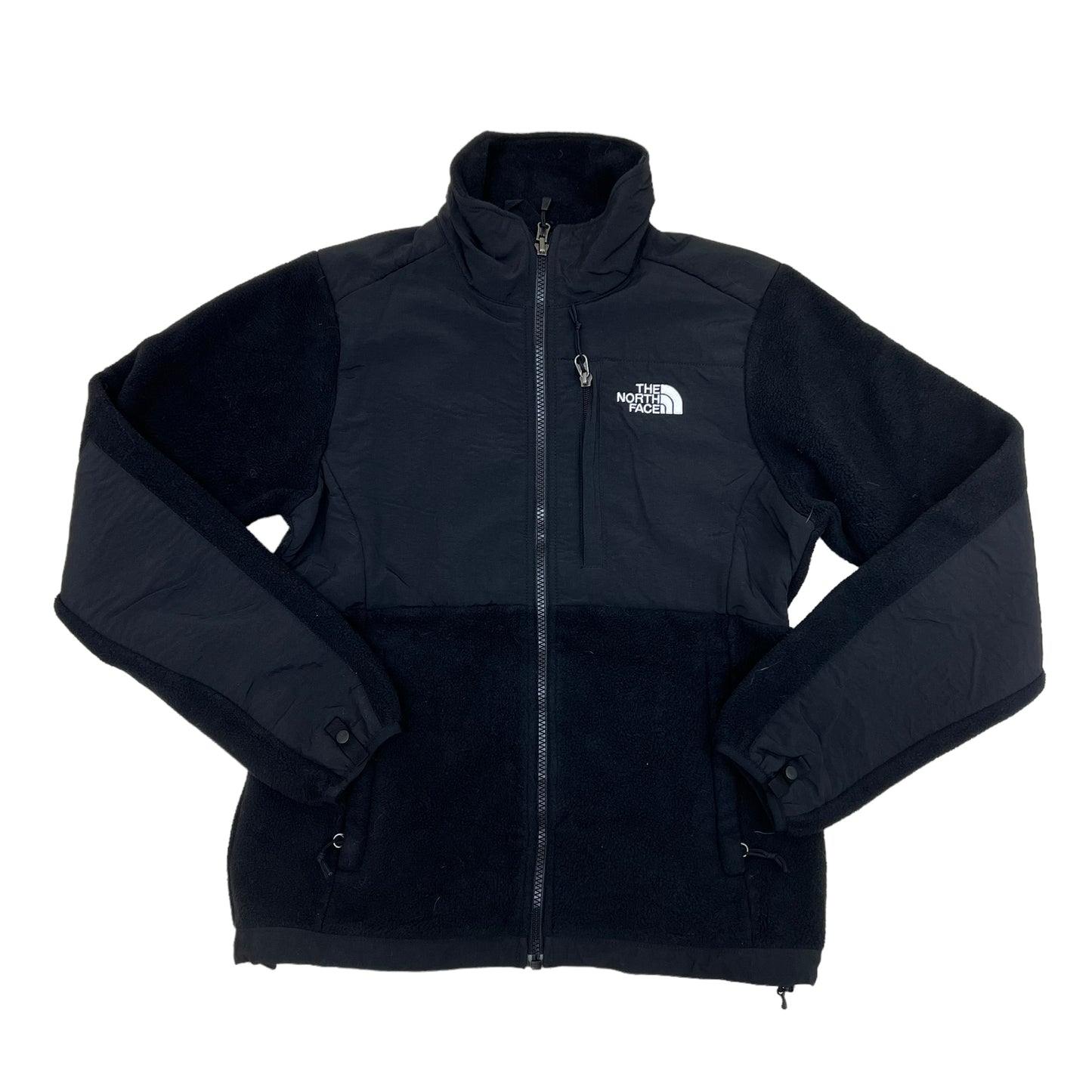 GM374 THE NORTH FACE ザノースフェイス 長袖 ジップアップ フリース ジャケット 上着 羽織り トップス ブラック レディース XS