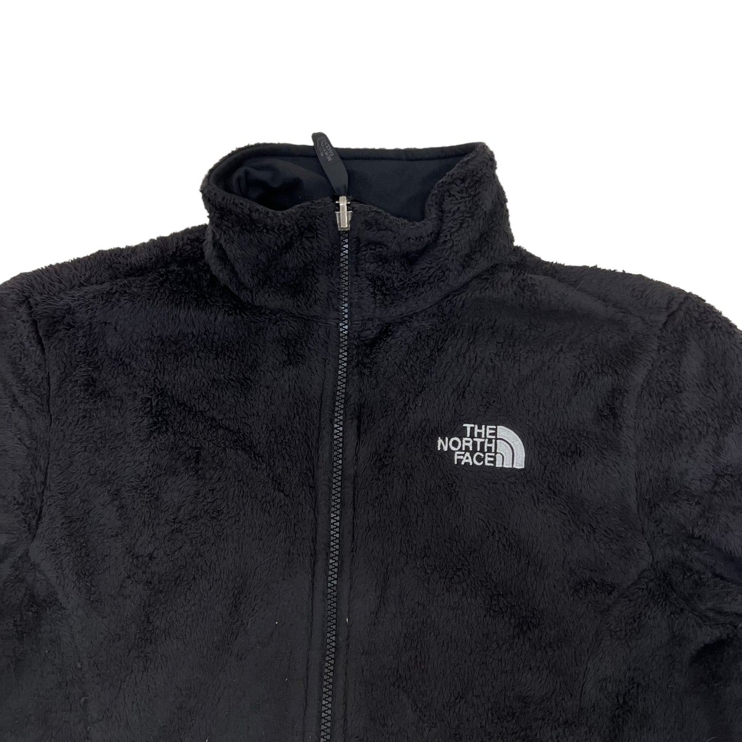 GM381 THE NORTH FACE ザノースフェイス 長袖 ジップアップ フリース ジャケット 上着 羽織り トップス ブラック レディース M