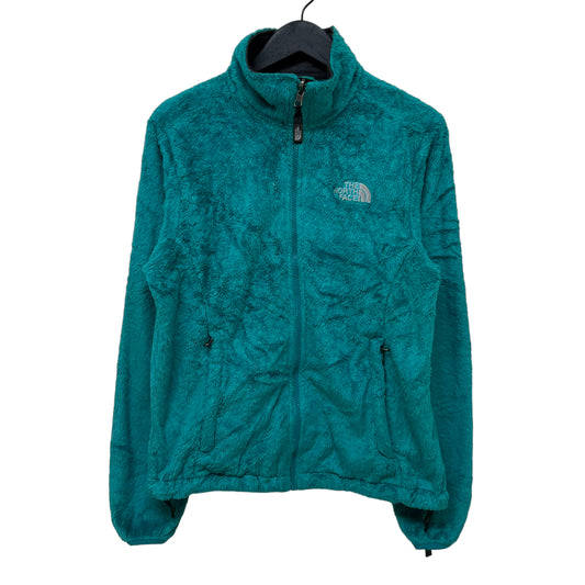 GM153 THE NORTH FACE ザノースフェイス 長袖 ジップアップ フリースジャケット 上着 羽織り トップス グリーン メンズ S