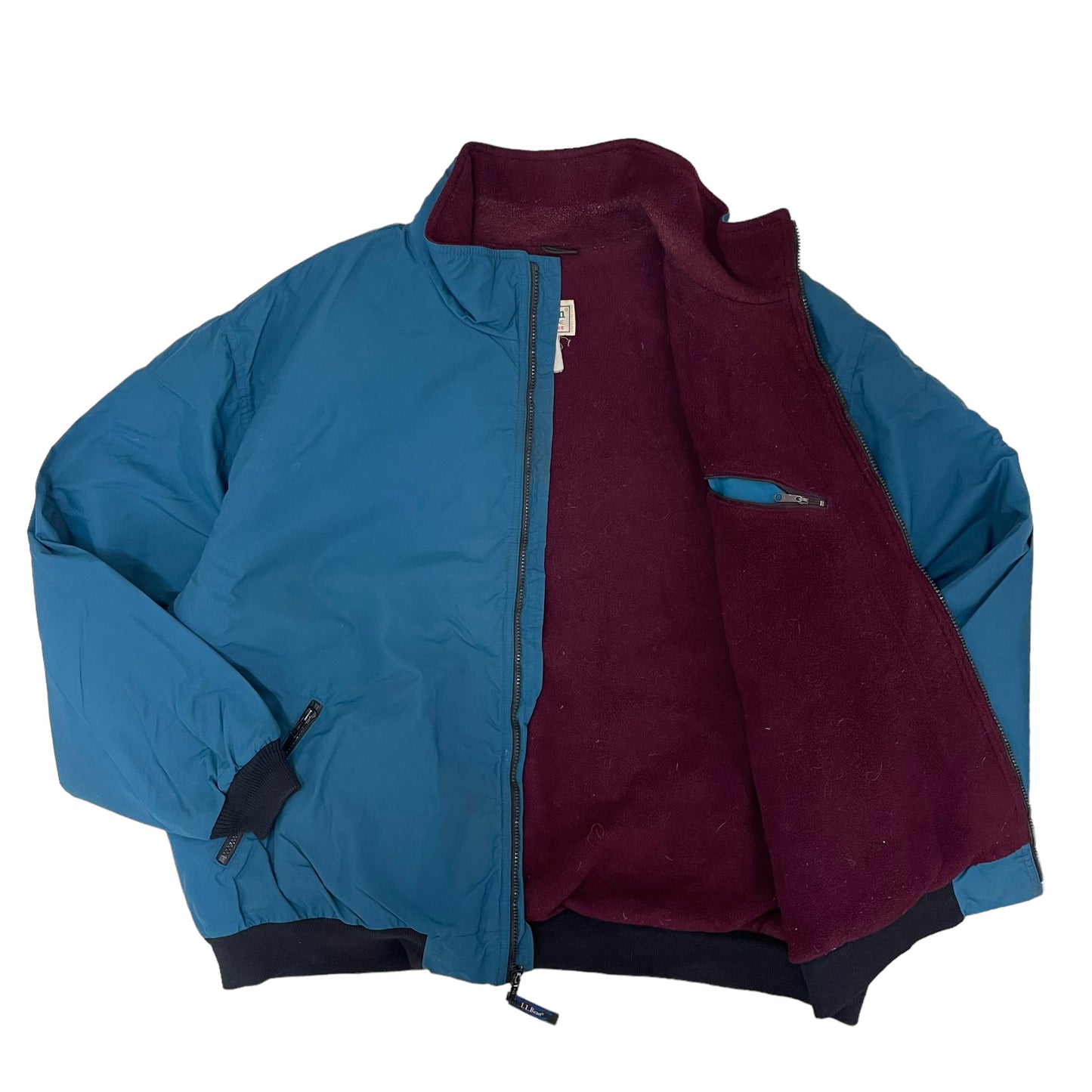 GC281 L.L.Bean Warm up jacket ジップアップジャケット ジャケット グリーン系 メンズ