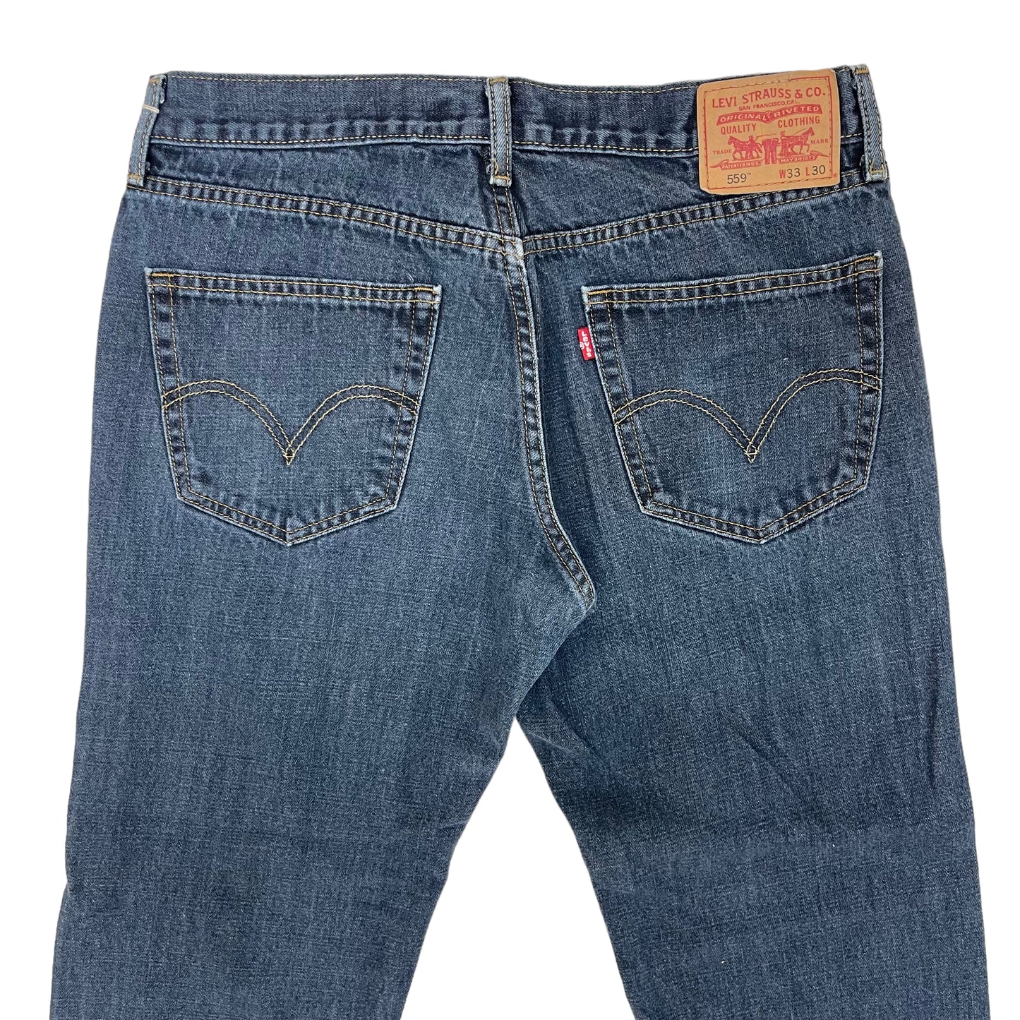 GC15 LEVIS 559 RELAXED STRAIGHTリーバイスデニムパンツ ジーンズ 33×30 メンズ