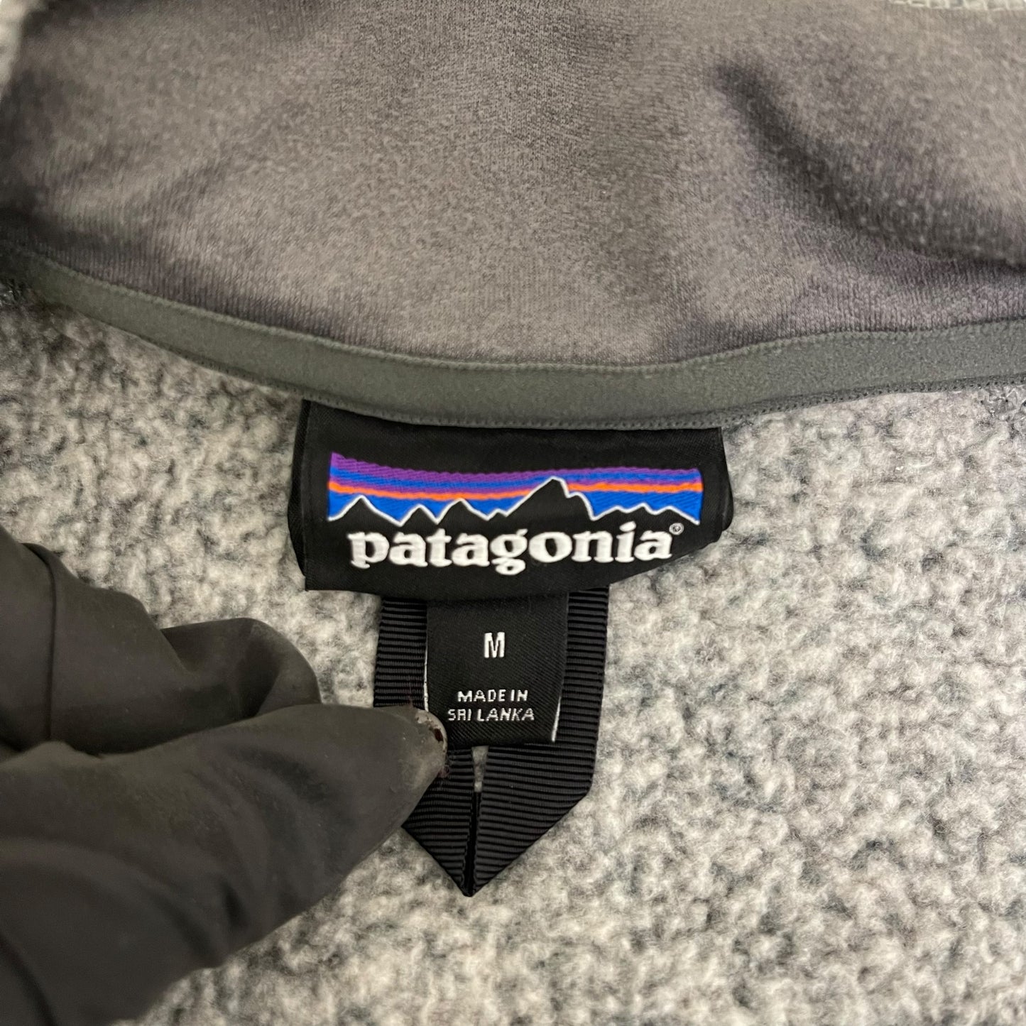 GC252 patagonia フリースベスト ベスト 裏起毛 グレー レディース サイズM