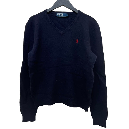 GM252 POLO RALPH LAUREN ポロラルフローレン 長袖 ニット トップス ネイビー系 メンズ S