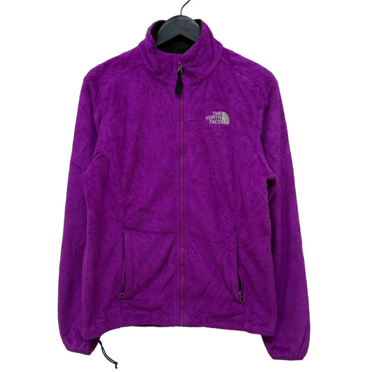 GM385 THE NORTH FACE ザノースフェイス 長袖 フリース ジップアップ ジャケット 上着 羽織り トップス パープル レディース S