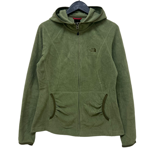 GM361 THE NORTH FACE ザノースフェイス 長袖 ジップアップ ジャケット 上着 羽織り トップス グリーン系 レディース M