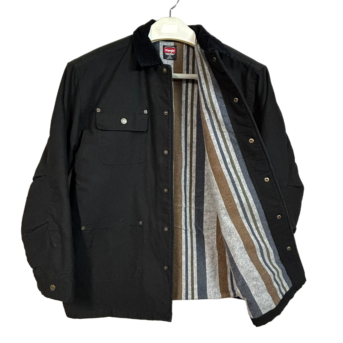 GH024 WRANGLER ラングラー WORKWEAR ワークジャケット ブラック メンズ L/G 42-44