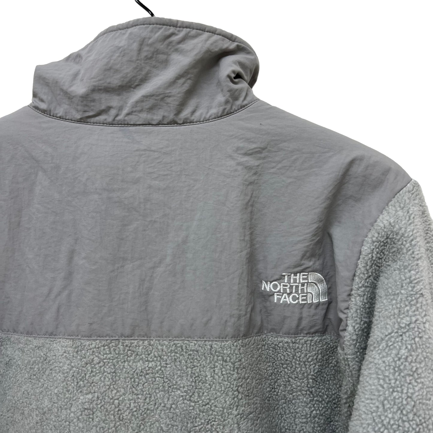 GM375 THE NORTH FACE ザノースフェイス 長袖 ジップアップ フリース ジャケット 上着 羽織り トップス グレー レディース S