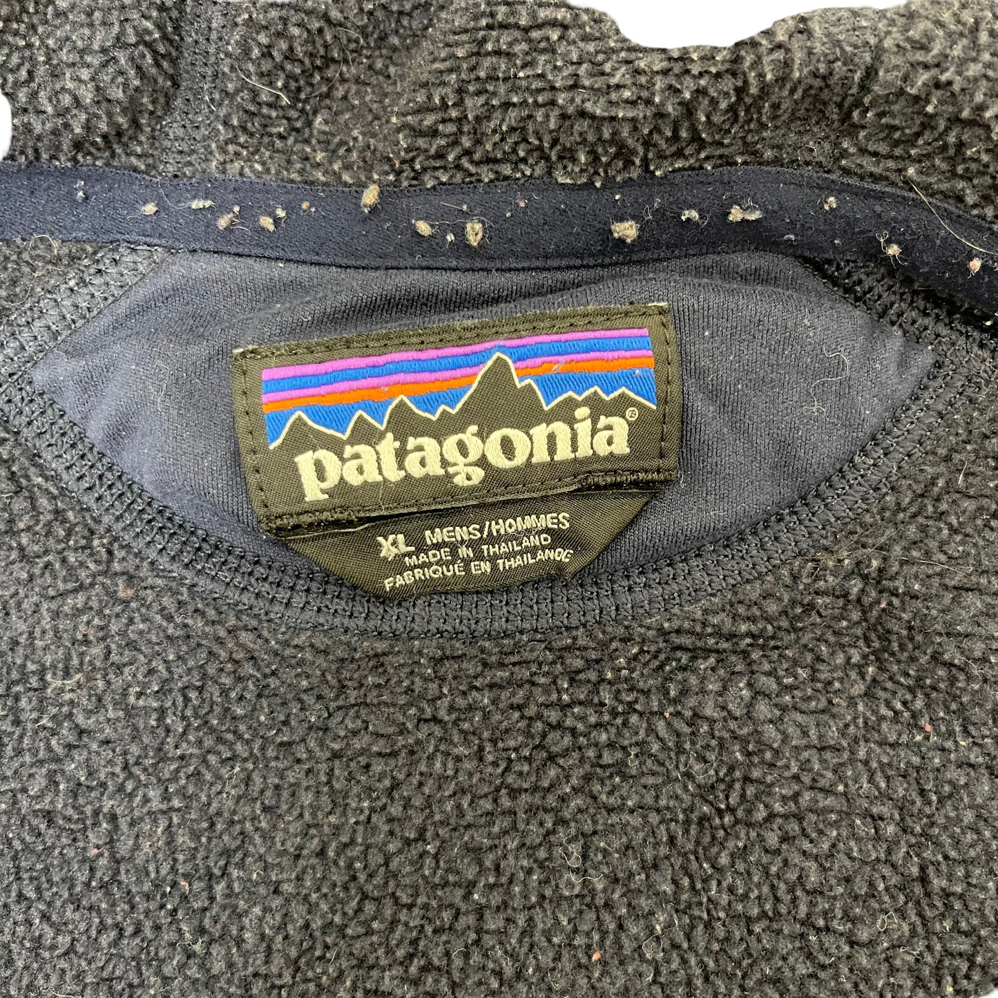 GC120 patagonia フリーストップス ジップアップ フーディー サイド切り替え ネイビー メンズ サイズXL