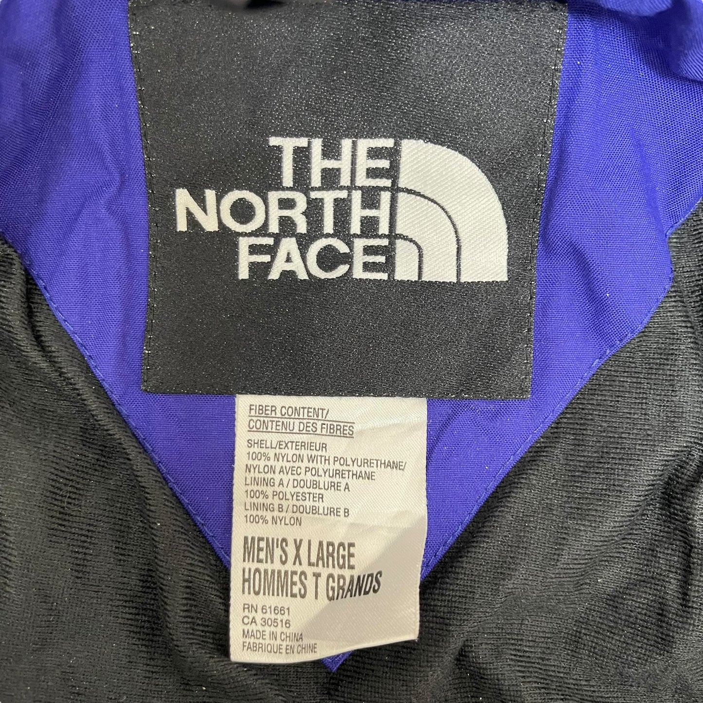 GC191 THE NORTH FACE スキーウェア スノボウェア ジャンプスーツ オールインワン ネイビー系 メンズ サイズXL