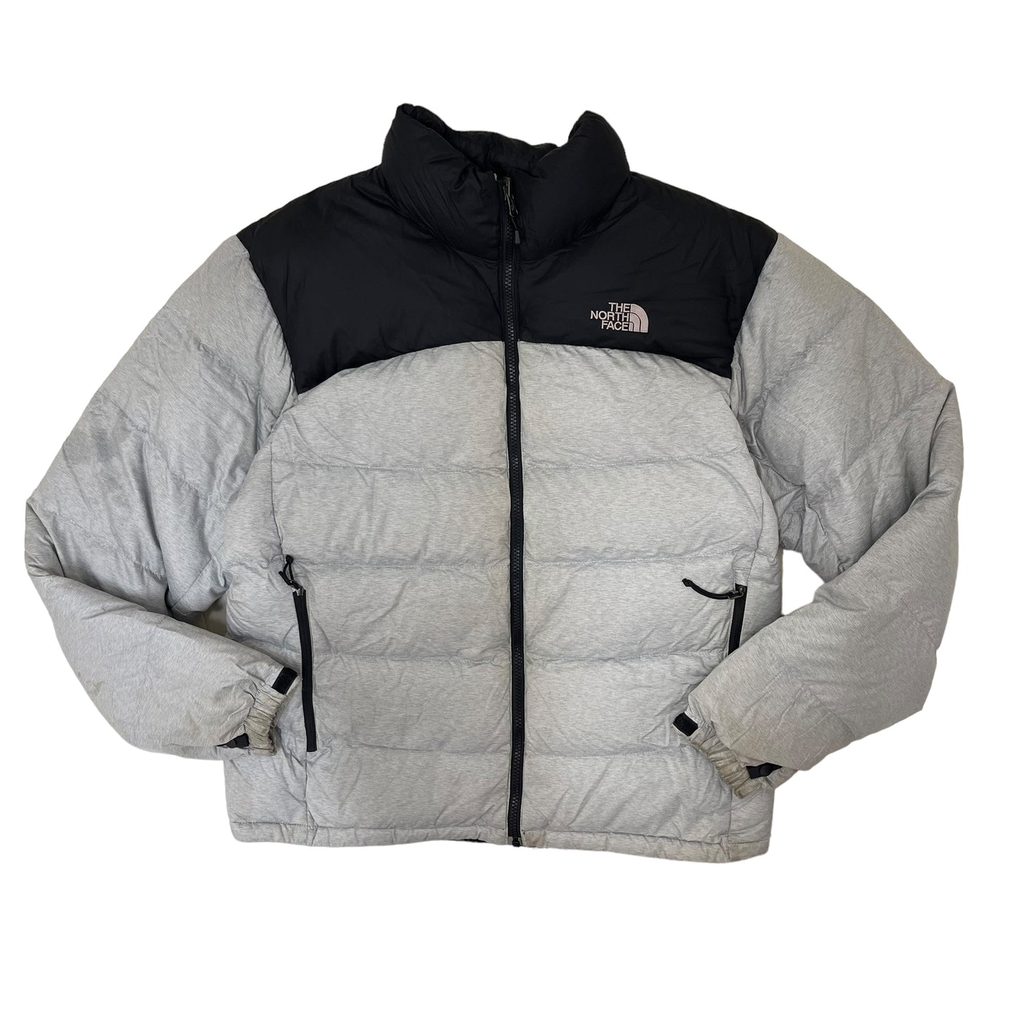 GC287 THE NORTH FACE 中綿ジャケット ジップアップ ジャケット トップス グレー系 メンズ サイズM