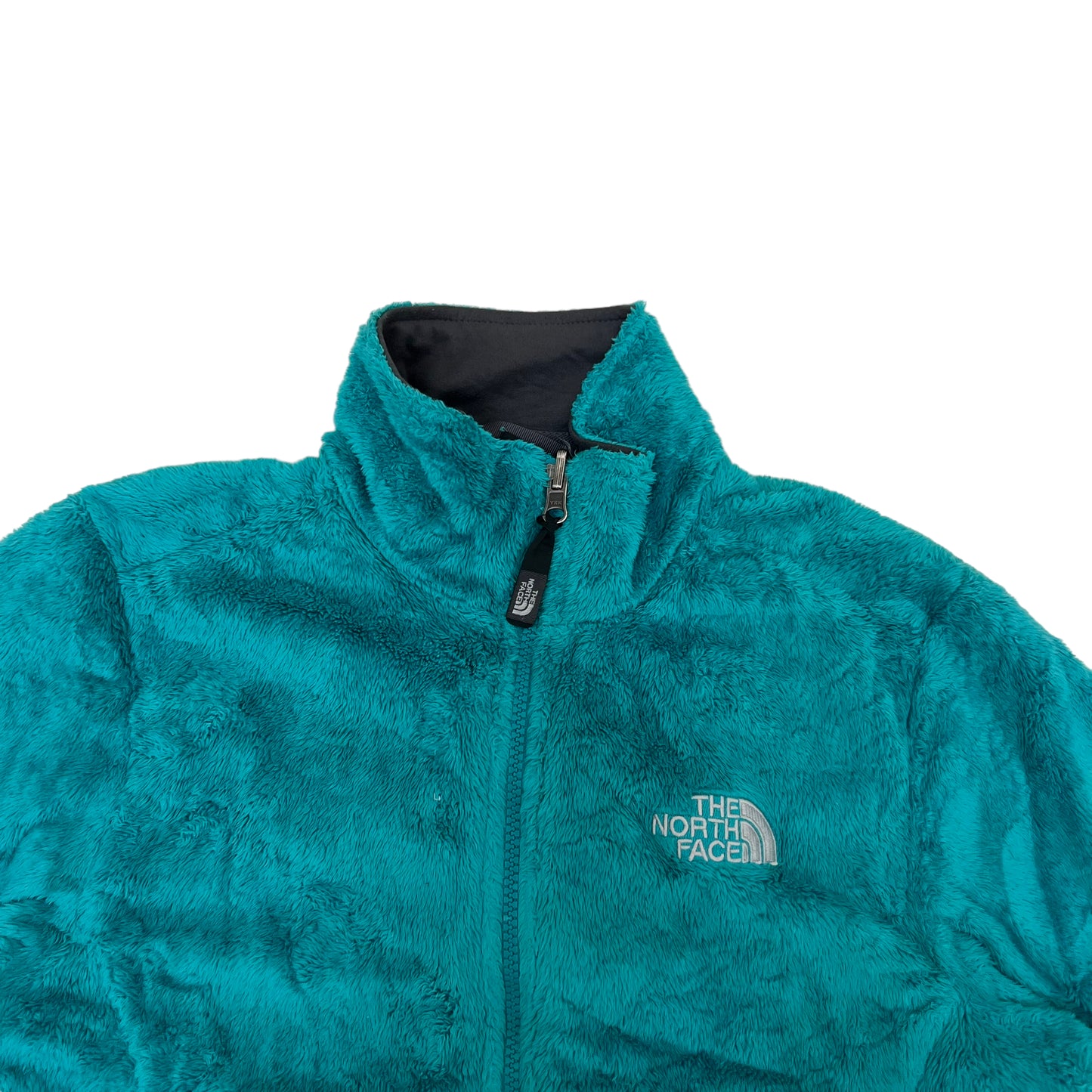 GM153 THE NORTH FACE ザノースフェイス 長袖 ジップアップ フリースジャケット 上着 羽織り トップス グリーン メンズ S