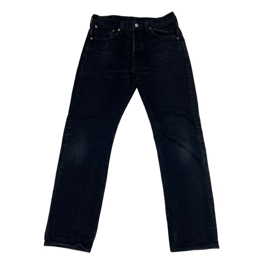 GM217 Levi's リーバイス 501 デニムパンツ ロングパンツ 長ズボン ボトムス ブラック系 メンズ W32