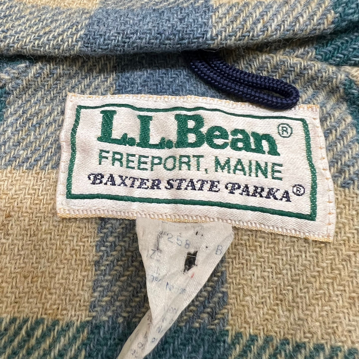 GM88 L.L.Bean エルエルビーン 長袖 ナイロンジャケット トップス 水色系 レディース 実寸参考