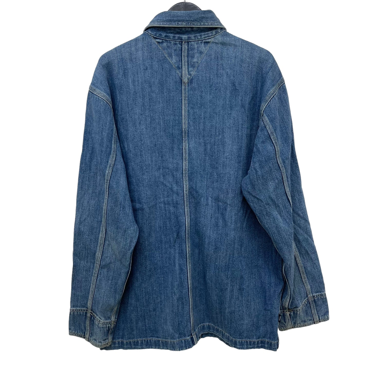 GC442 TOMMY JEANS カバーオール ワークジャケット デニムジャケット インディゴブルー メンズ サイズM