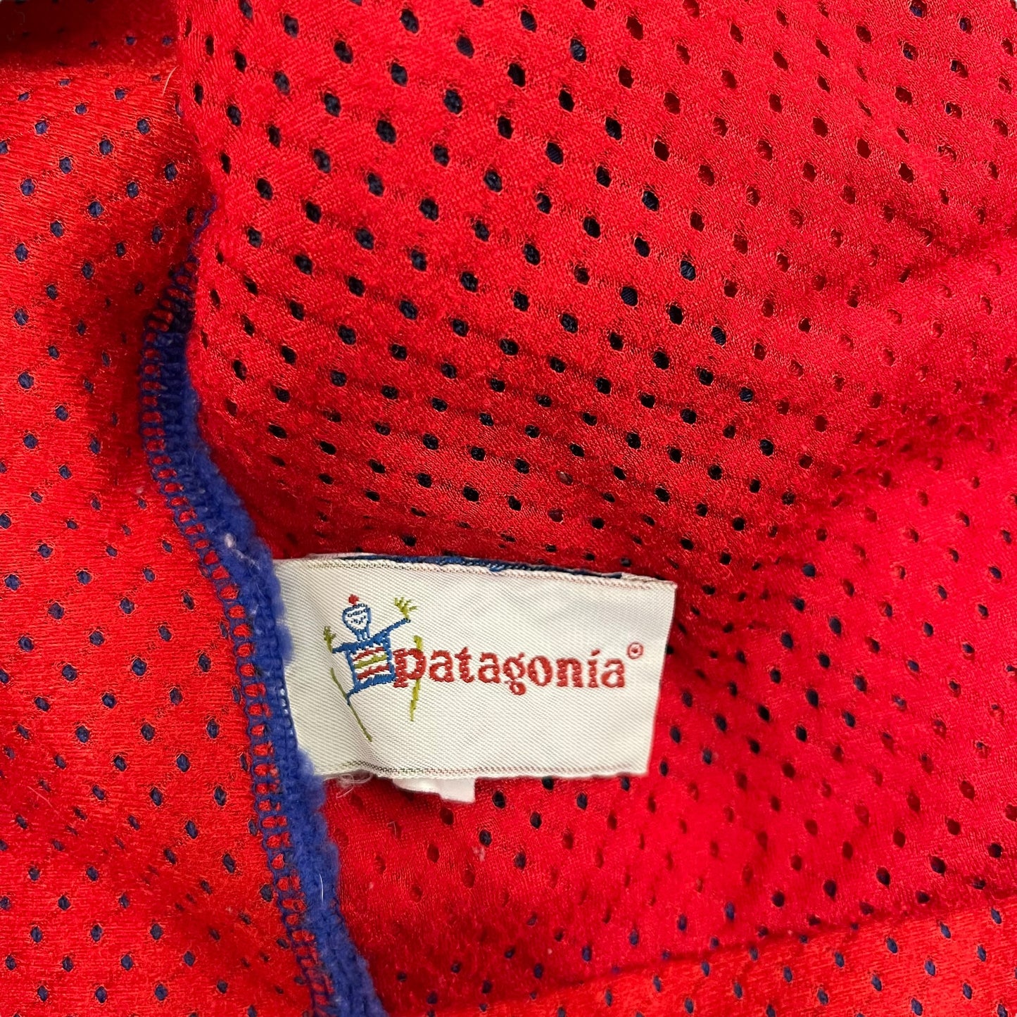 GC169 USA製 patagonia キッズ ジュニア 子供服 フリーストップス ブルー サイズ130〜140