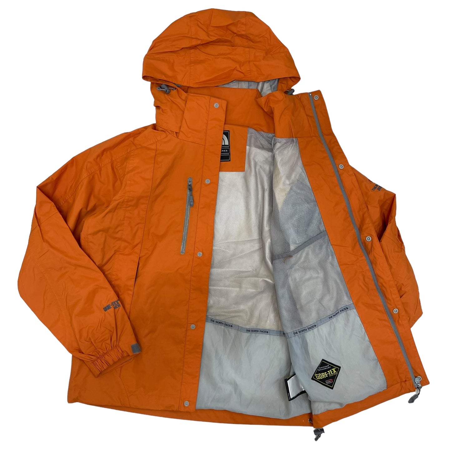 GC216 THE NORTH FACE GORE-TEXナイロンジャケット ジャケット 羽織 オレンジ メンズ サイズXS