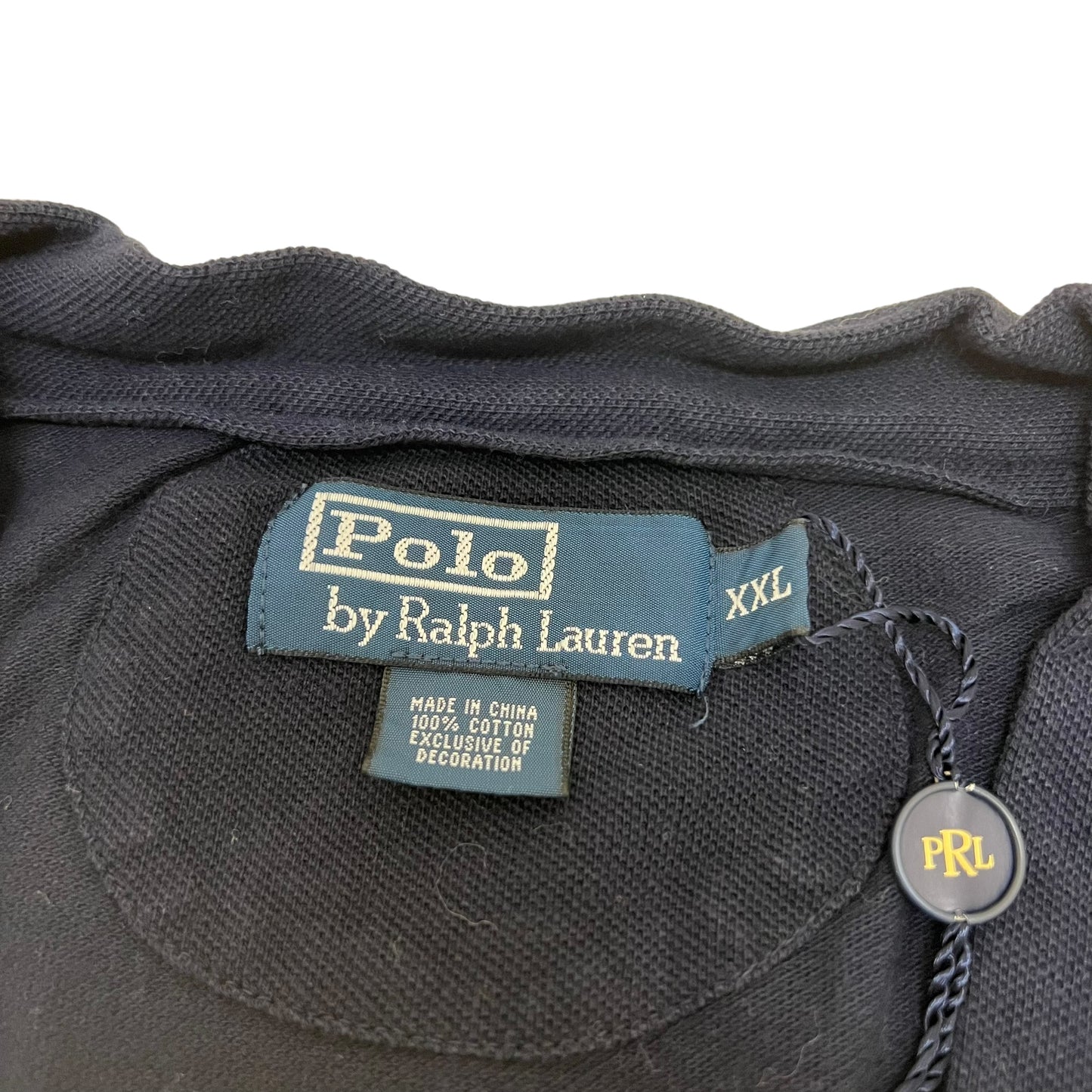 GM234 POLO RALPH LAUREN ポロラルフローレン 長袖 カーディガン トップス ネイビー メンズ XXL