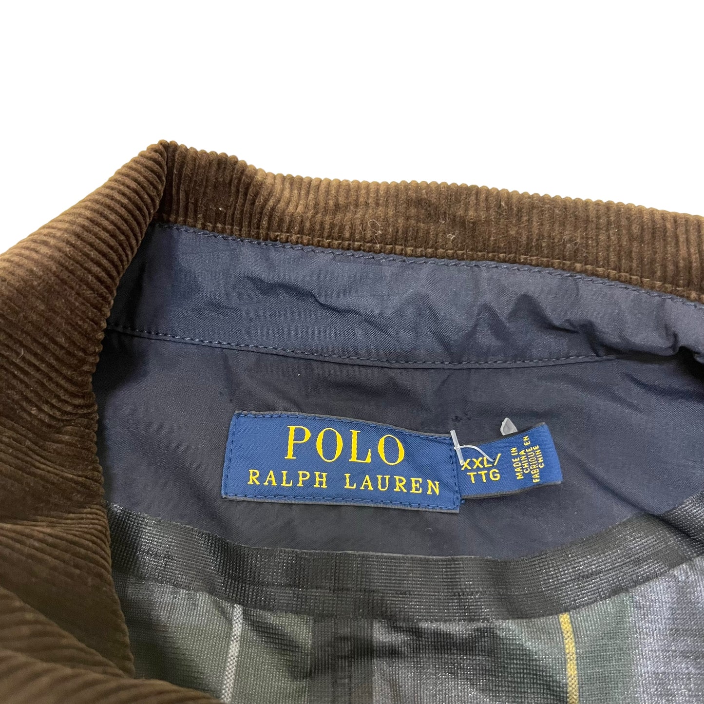 GM171 POLO RALPH LAUREN ポロラルフローレン 長袖 ジップアップ ジャケット 上着 トップス ネイビー メンズ XXL