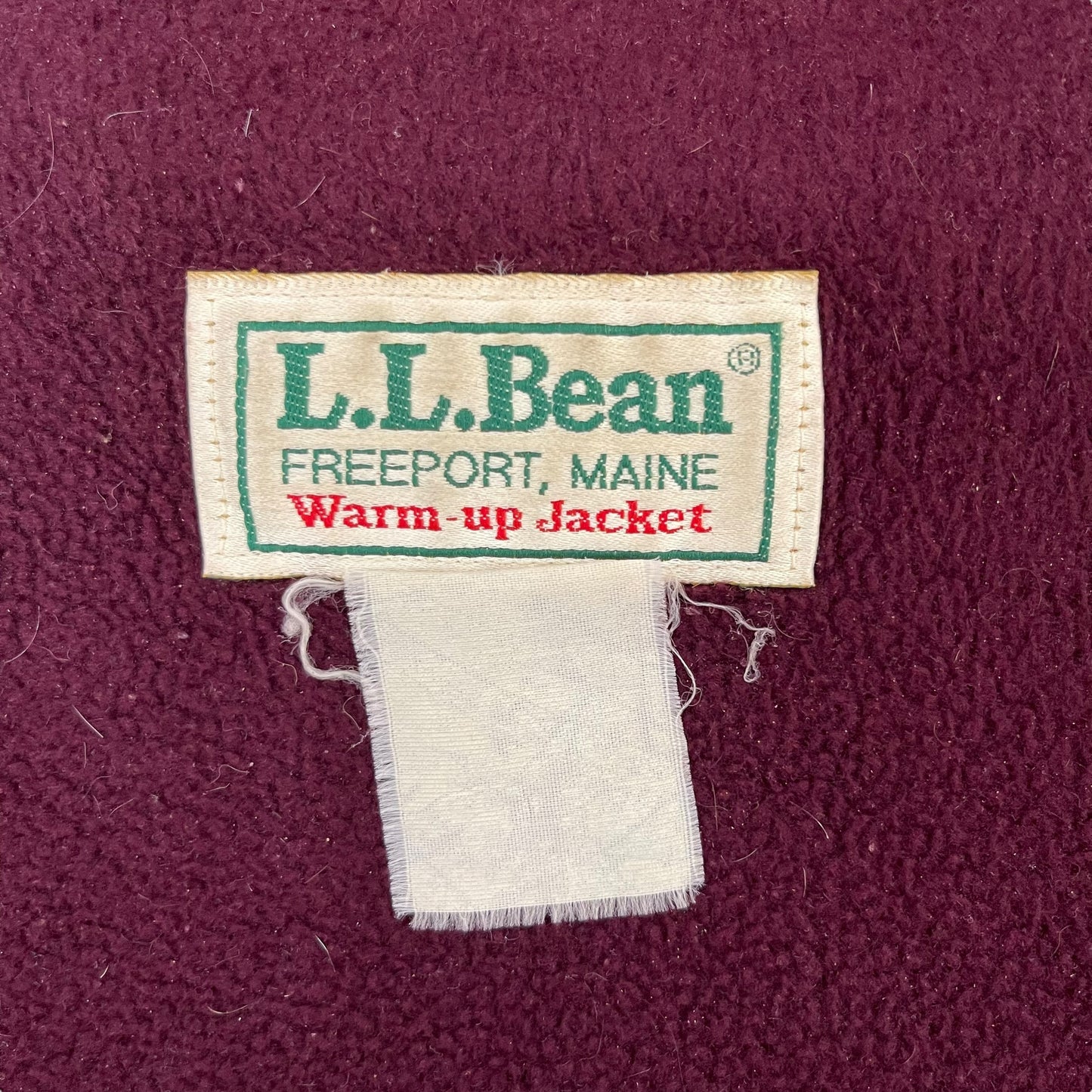 GC281 L.L.Bean Warm up jacket ジップアップジャケット ジャケット グリーン系 メンズ